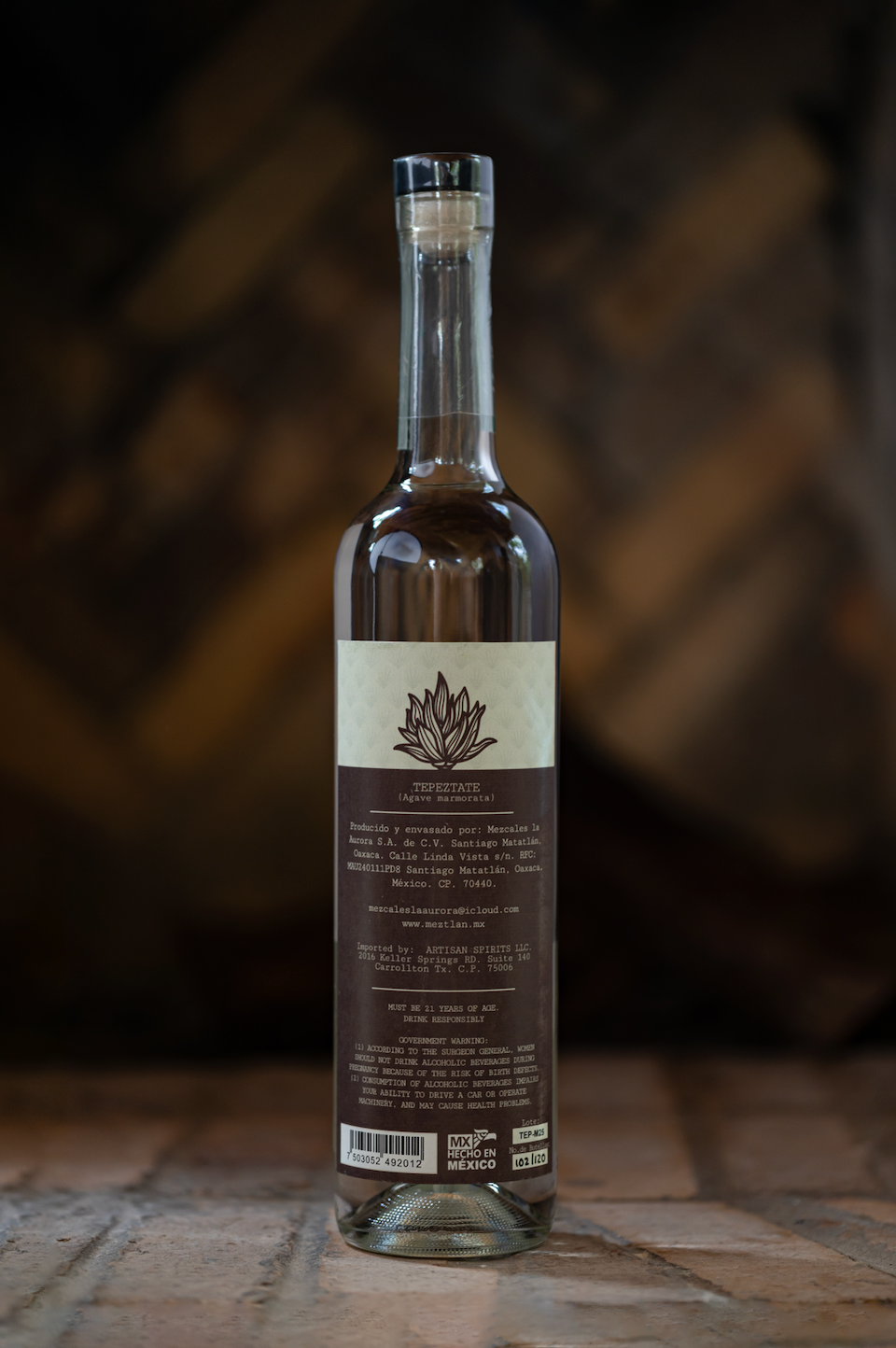 Meztlan, Mezcal Tepeztate