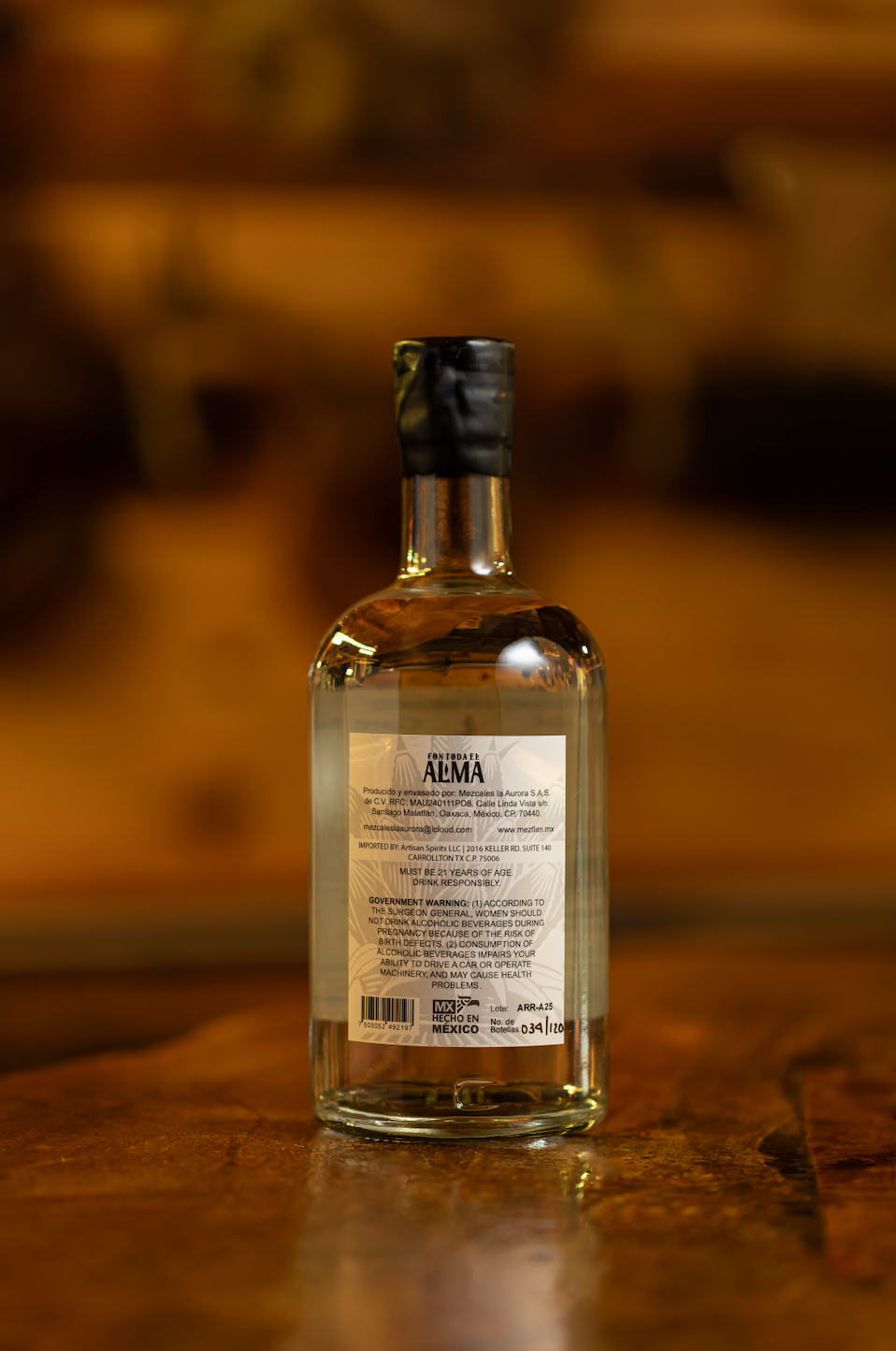 Con Toda El Alma, Mezcal Arroqueno