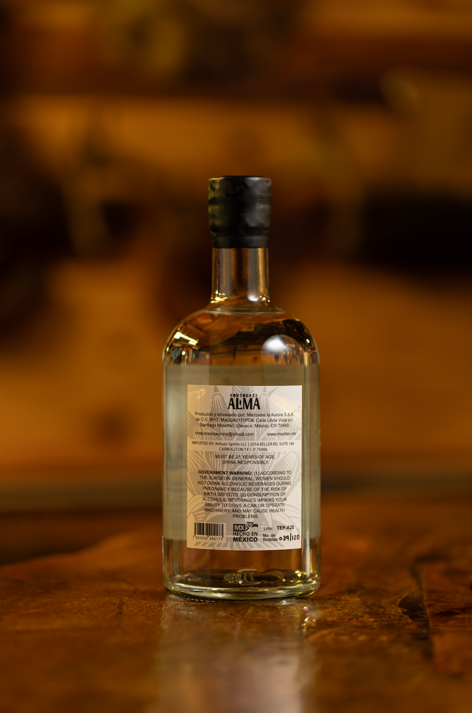 Con Toda El Alma, Mezcal Tepeztate