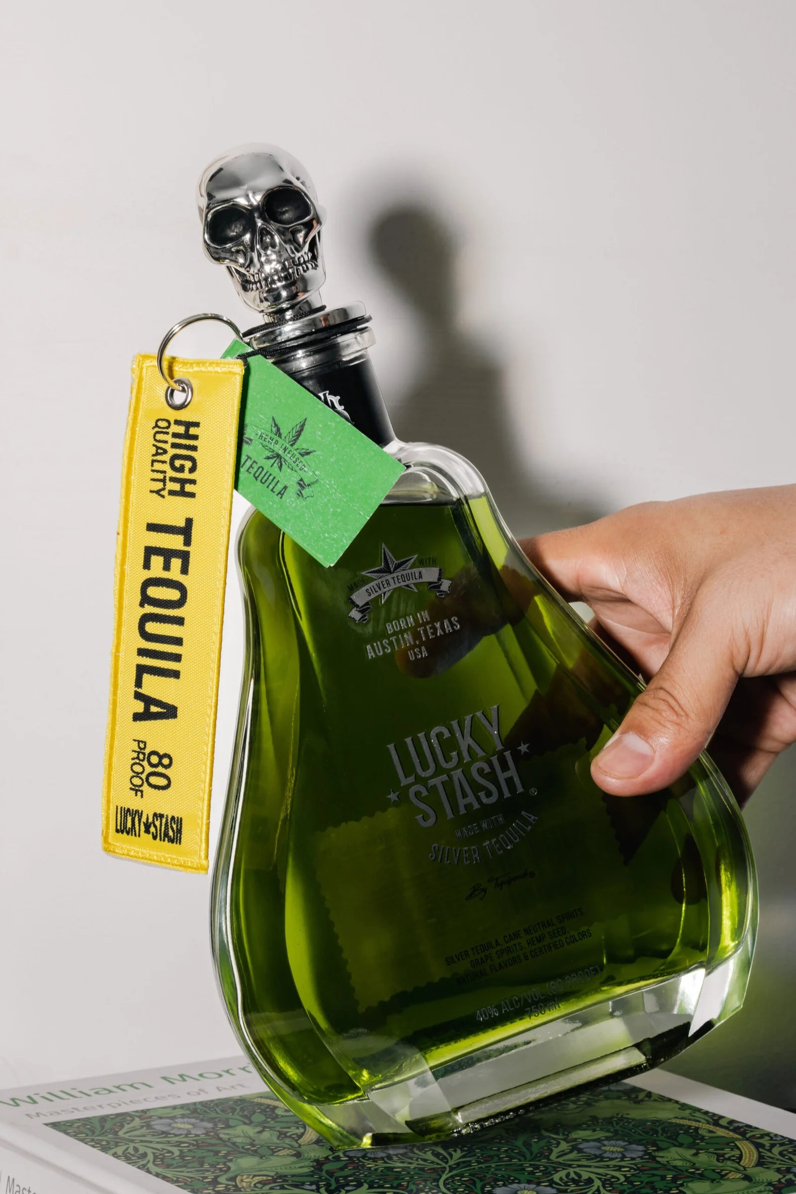 Lucky Stash Tequila Liqueur, High Proof