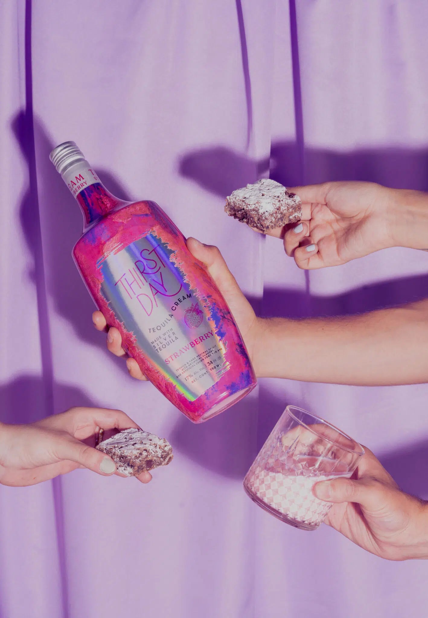 Thirstday Gift Bag, Strawberry Tequila Liqueur